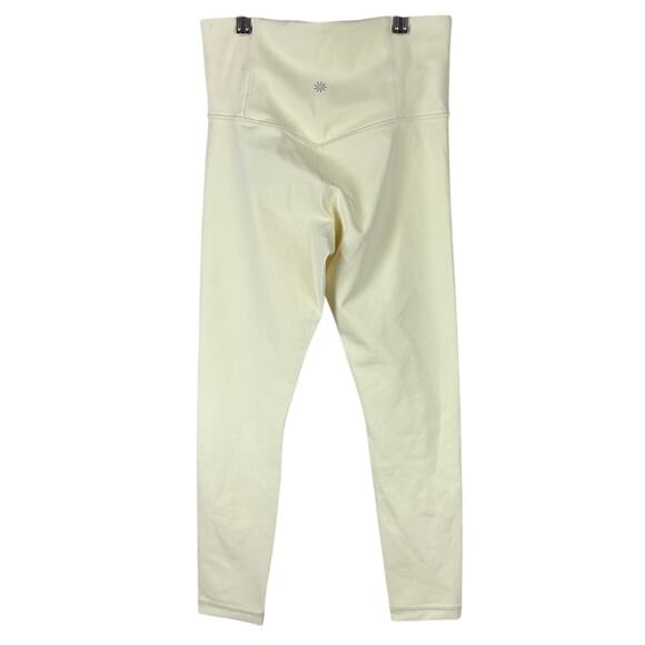 Athleta Ultra High Rise 7/8 Elation Leggings Light Yellow Glow Women's Sz XS NWT - Picture 3 of 10